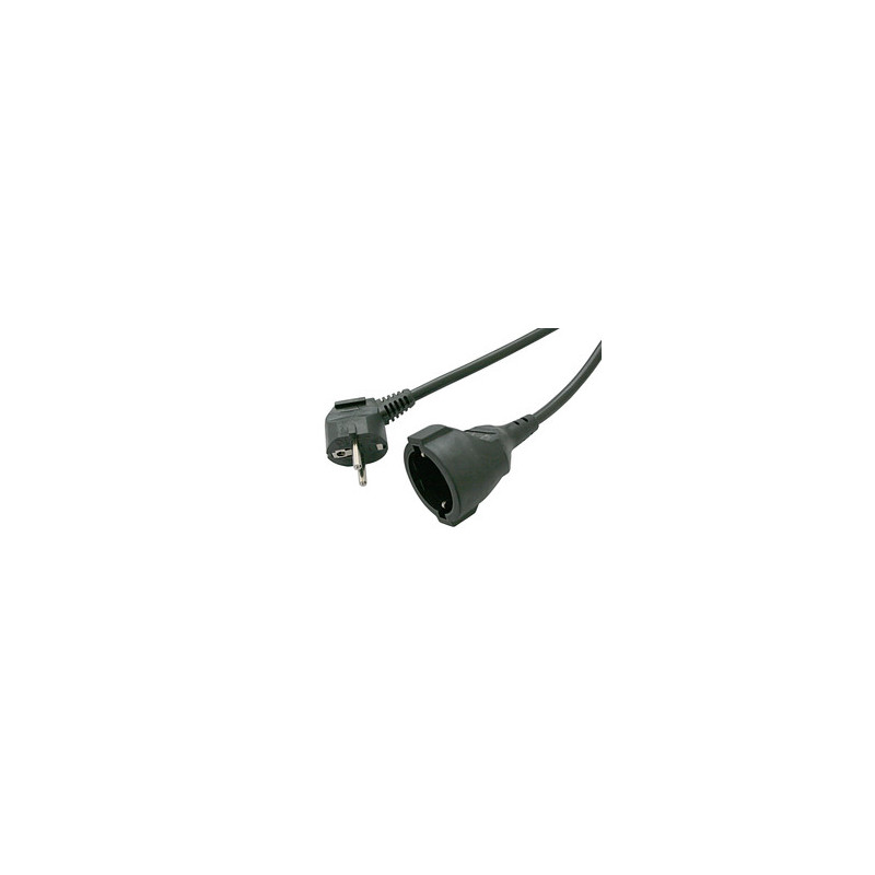 PROLONGADOR SCHUKO M-H CABLE 3X1 5mm 3M NEGRO
