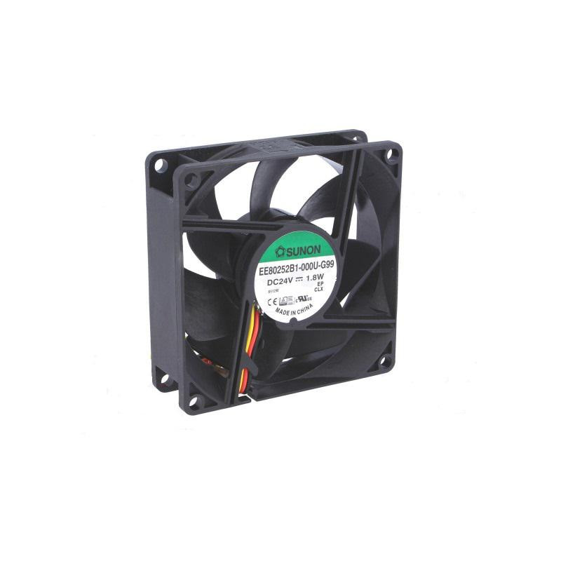 VENTILADOR 80X80X25MM 3 HILOS DC24V 33DBA VENTILADOR 80X80X25MM 3 HILOS DC24V 33DBA