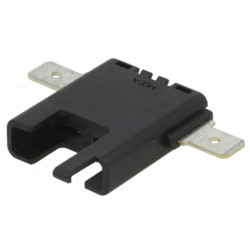 PORTAFUSIBLES 21A EN LINEA 19MM 