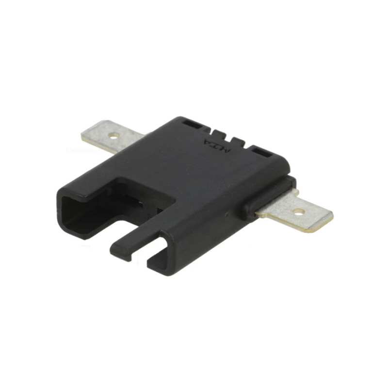 PORTAFUSIBLES 21A EN LINEA 19MM 
