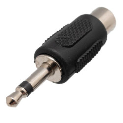 ADAPTADOR JACK 3 5 MONO A RCA HEMBRA