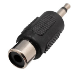 ADAPTADOR JACK 3 5 MONO A RCA HEMBRA