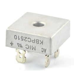 PUENTE RECTIFICADOR KBPC2510 25A 1000V FASTON
