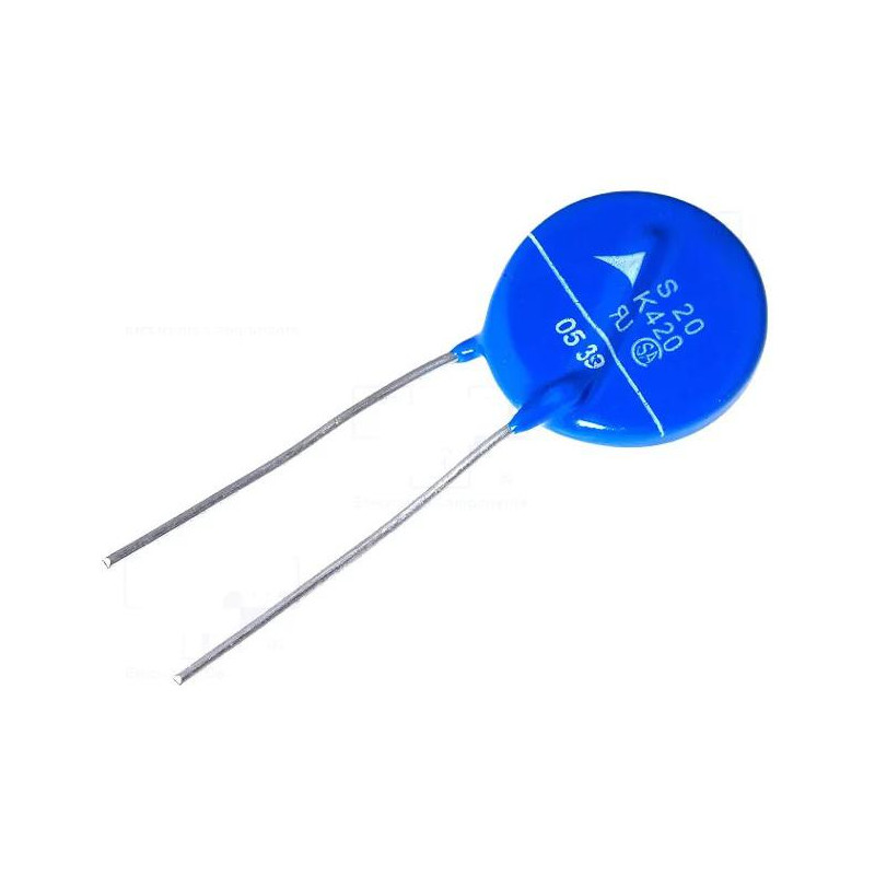 VARISTOR S20K420 Ø20m 420V VARISTOR S20K420 Ø20m 420V