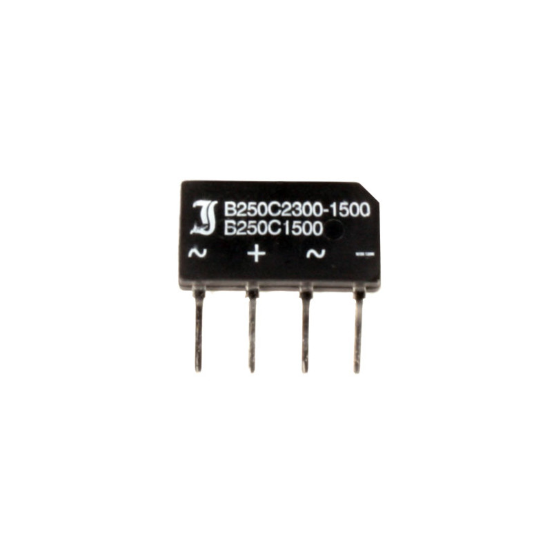 PUENTE RECTIFICADOR 2 3A 250V B250C2300 PUENTE RECTIFICADOR 2 3A 250V B250C2300