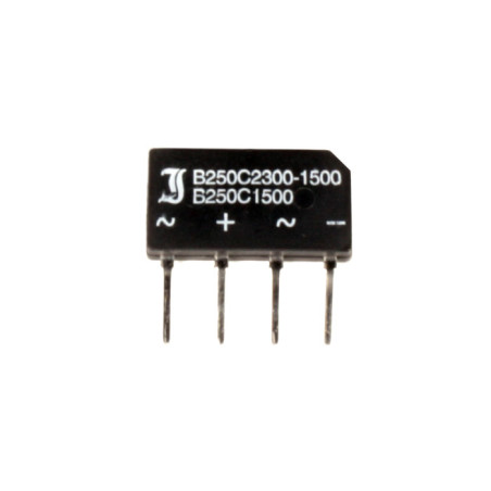 PUENTE RECTIFICADOR 2 3A 250V B250C2300