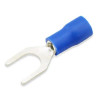 TERMINAL HORQUILLA PREAISLADO AZUL 5 3MM