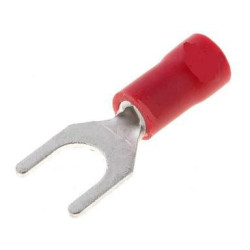TERMINA HORQUILLA PREAISLADO ROJO 5 3MM