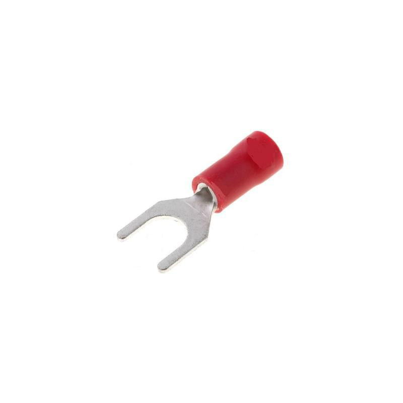 TERMINA HORQUILLA PREAISLADO ROJO 5 3MM