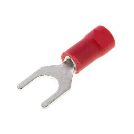 TERMINA HORQUILLA PREAISLADO ROJO 5 3MM