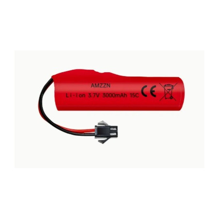 BATERIA LITIO 3 7V 3000MAH  CABLE CARGA USB