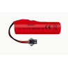 BATERIA LITIO 3 7V 3000MAH  CABLE CARGA USB