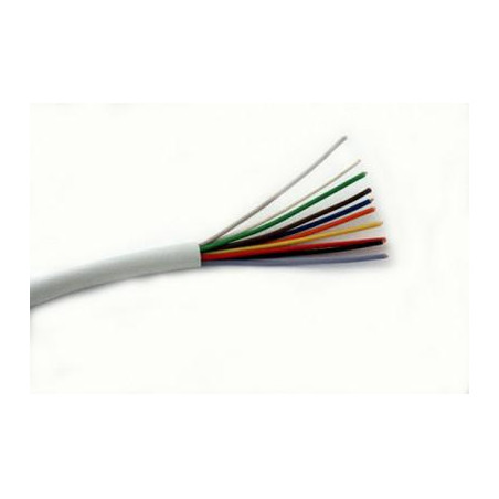 CABLE GRIS FLEXIBLE 10X0 22MM APANTALLADO