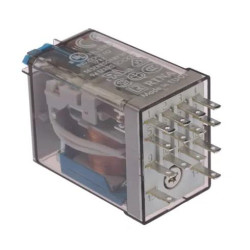 RELE DE POTENCIA 4 POLOS 4PDT 24VDC 7A