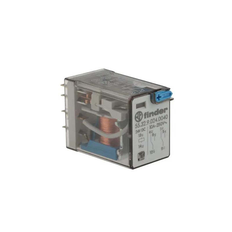 RELE DE POTENCIA 2 CIRCUITOS DPDT 24VDC 10A RELE DE POTENCIA 2 CIRCUITOS DPDT 24VDC 10A