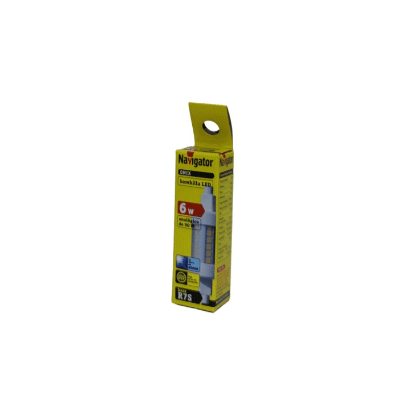 BOMBILLA LINEAL ONIX 6W R7S 6000K BOMBILLA LINEAL ONIX 6W R7S 6000K