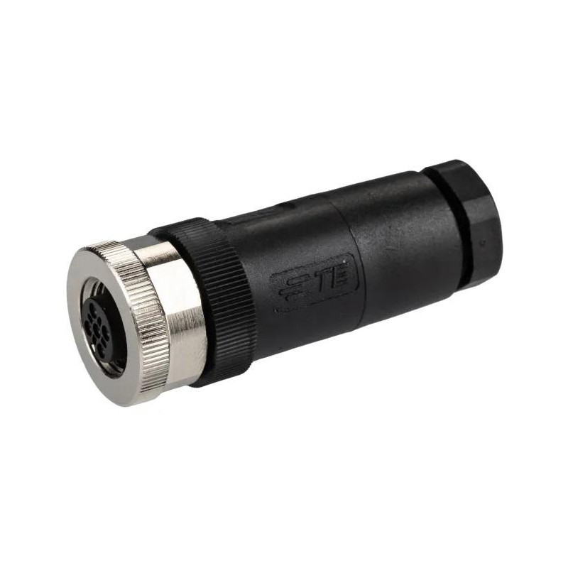 CONECTOR M12 HEMBRA 4 PINES IP67 250V 4A CONECTOR M12 HEMBRA 4 PINES IP67 250V 4A