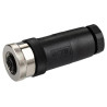 CONECTOR M12 HEMBRA 4 PINES IP67 250V 4A