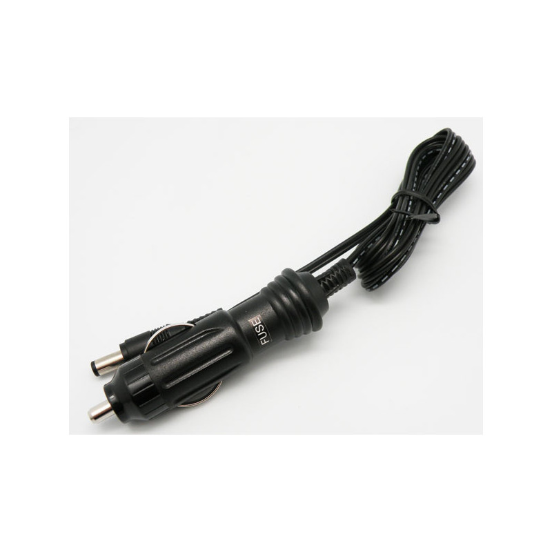 CONECTOR MECHERO MACHO JAK 2 5X5 5MM Y CABLE 1 5M 