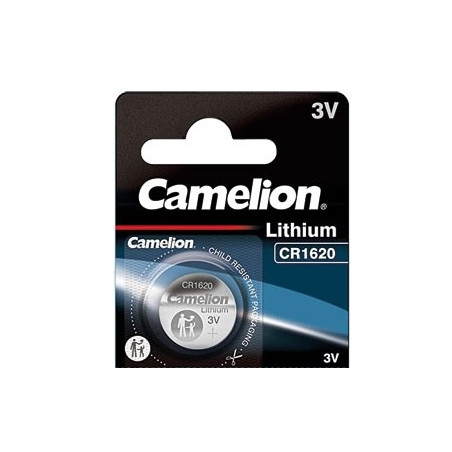 PILA DE BOTON LITIO CR1620 M676 3V 70mAh CAMELION