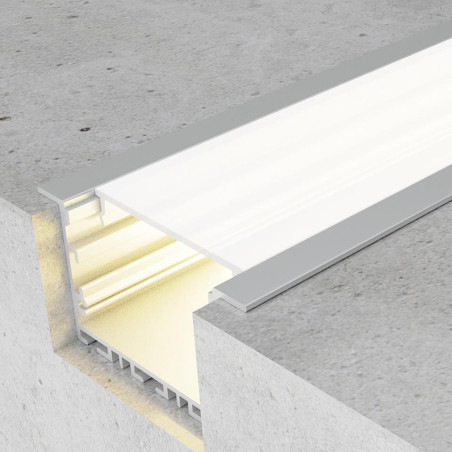 PERFIL DE ALUMINIO EPYF 32X64X2000MM