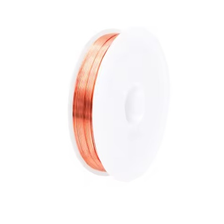 ROLLO HILO ESMALTADO DE COBRE 0 6MM 10M 