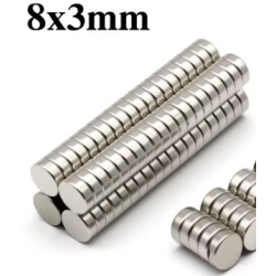 IMAN REDONDO NEODIMIO 8X3MM