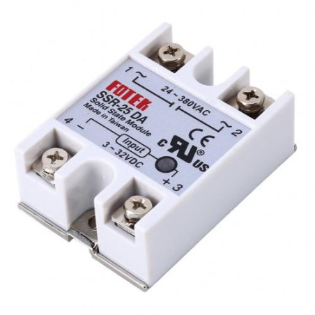 RELE ESTADO SOLIDO 3-32VDC A 24-380VAC 25A