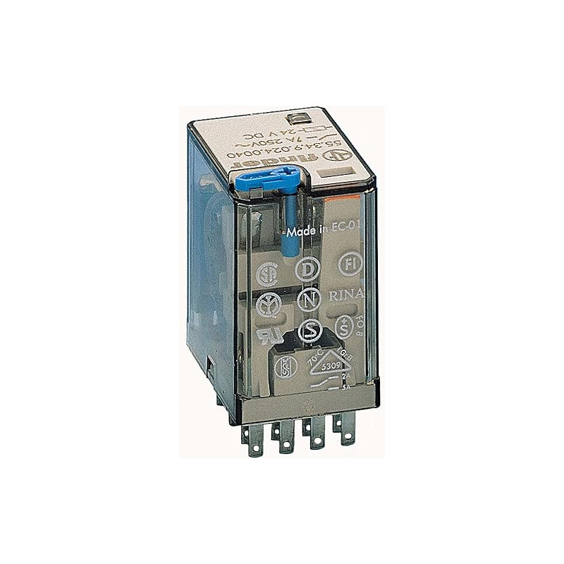 RELE INDUSTRIAL 5534 12V DC 4CC 5A