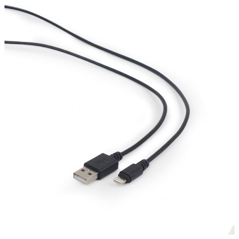 CABLE USB TIPO A- LIGHTNING 3M NEGRO