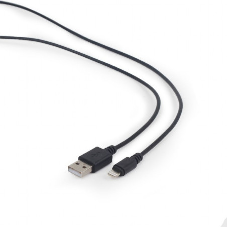 CABLE USB TIPO A- LIGHTNING 3M NEGRO