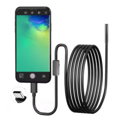 ENDOSCOPIO USB 6 LED 5M  PARA ANDROID IP67