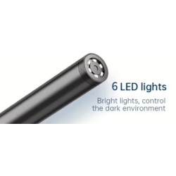 ENDOSCOPIO USB 6 LED 5M  PARA ANDROID IP67