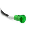 PILOTO NEON 230V Ø 8 5mm VERDE CABLES DELECSA D202