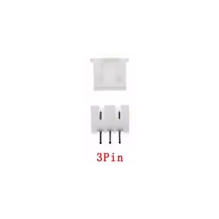 CONECTOR DE PLACA MACHO Y HEMBRA 3P CON TERMINAL