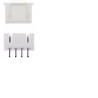 CONECTOR DE PLACA MACHO Y HEMBRA 4P CON TERMINAL
