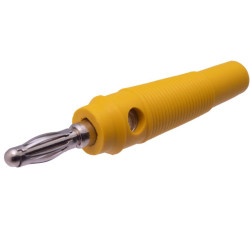 BANANA 4MM FUNDA GOMA AMARILLA