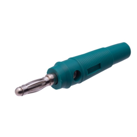 BANANA 4MM FUNDA GOMA VERDE