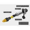 CONECTOR FORMATO XLR BLINDADO PARA RJ45