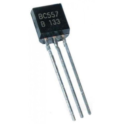 TRANSISTOR BC557C PNP 45V 100mAh TO92