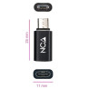 ADAPTADOR MICRO USB MACHO - USB TIPO C HEMBRA