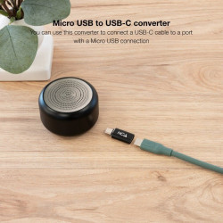 ADAPTADOR MICRO USB MACHO - USB TIPO C HEMBRA