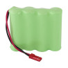 BATERIA RECARGABLE 4 8V 2500mAh 4xAA Ni-MH