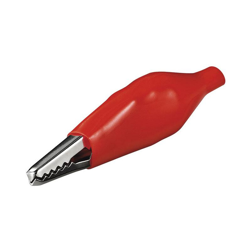 PINZA COCODRILO 55mm AISLADA ROJA PINZA COCODRILO 55mm AISLADA ROJA