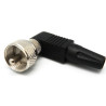 CONECTOR PL  UHF  MACHO ACODADO A TORNILLO