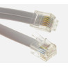 CABLE TELEFONICO 6 HILOS RJ12 5 METROS