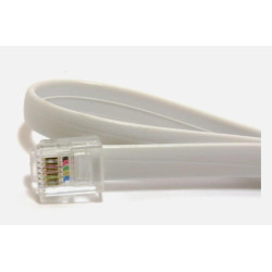 CABLE TELEFONICO 6 HILOS RJ12 5 METROS