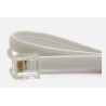 CABLE TELEFONICO 6 HILOS RJ12 5 METROS