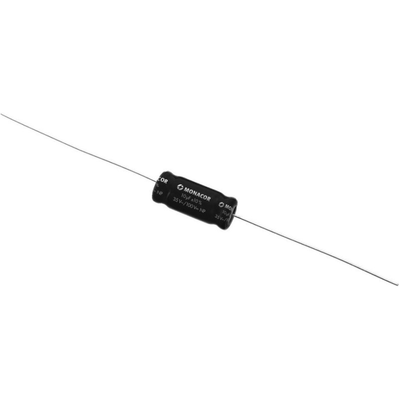 CONDENSADOR ELECTROLITICO BIPOLAR 10 µF 35VAC CONDENSADOR ELECTROLITICO BIPOLAR 10 µF 35VAC