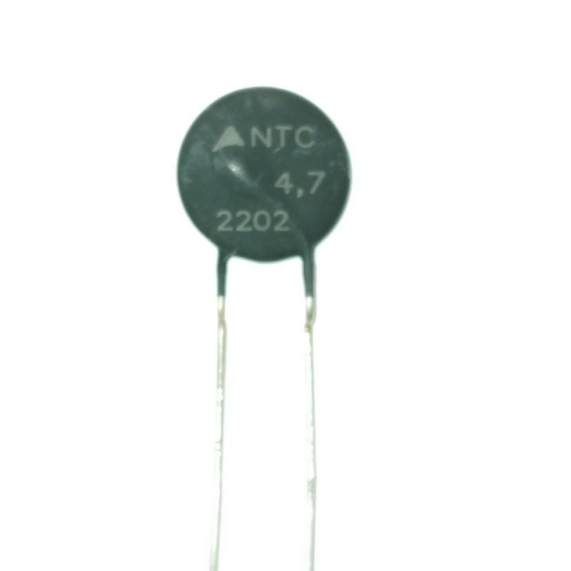 RESISTENCIA NTC TERMISTOR 4 7 OHMIOS 3W RESISTENCIA NTC TERMISTOR 4 7 OHMIOS 3W